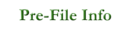 pre-file info