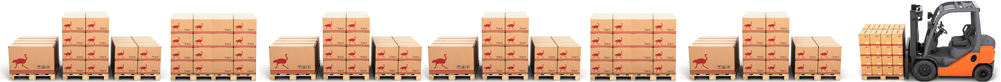 Truckload pallets graphic